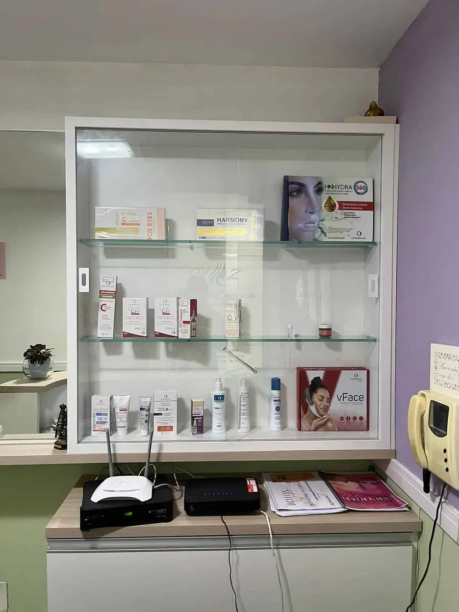 Vitrine de produtos