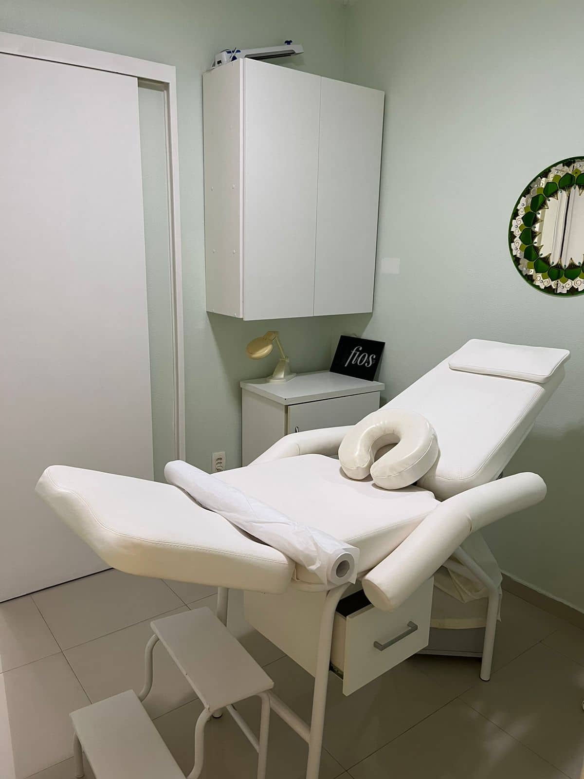 Sala de atendimento da clínica