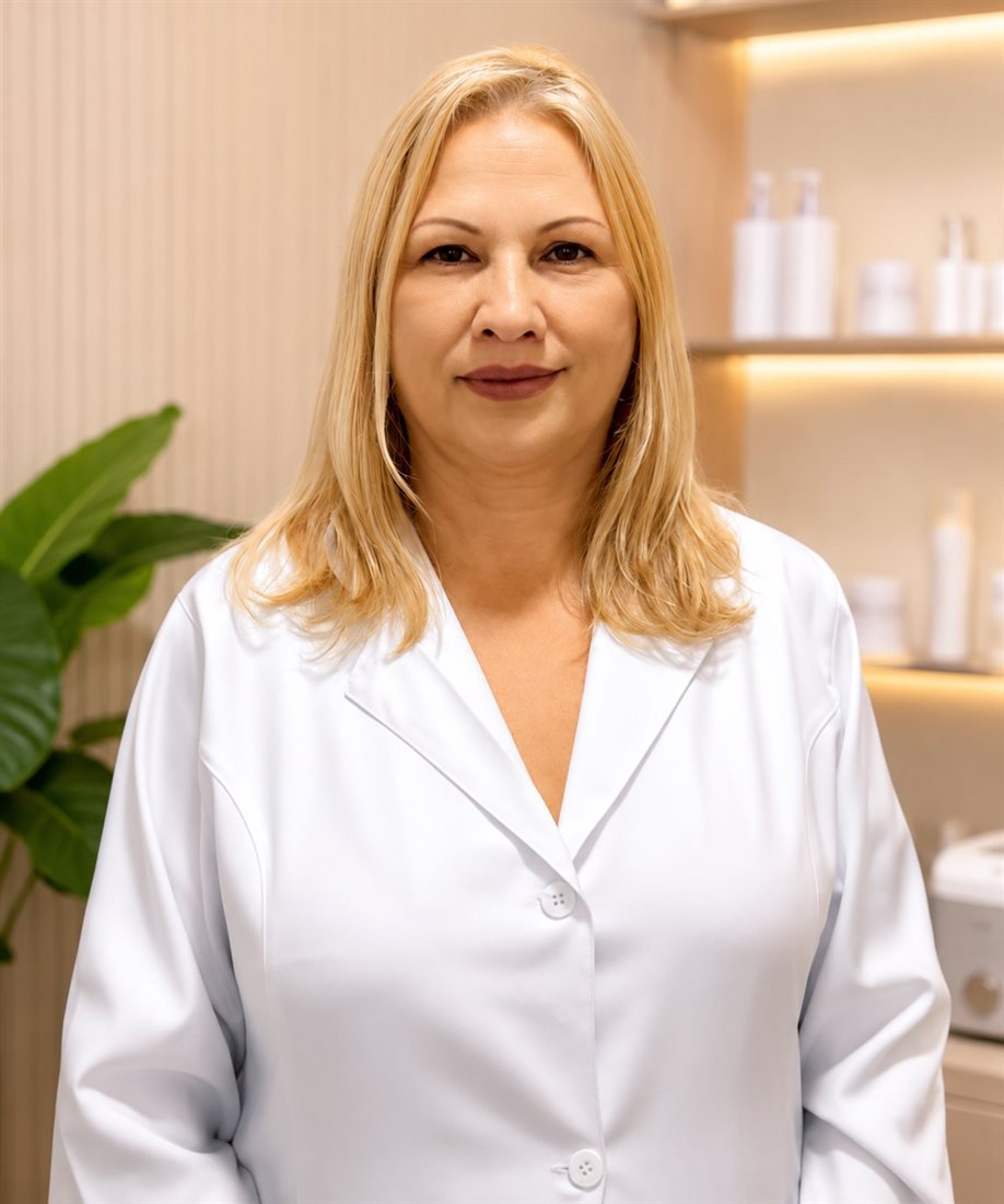 Dra. Matilde Zmozinski, biomédica esteta, na Clínica Matilde Estética Facial