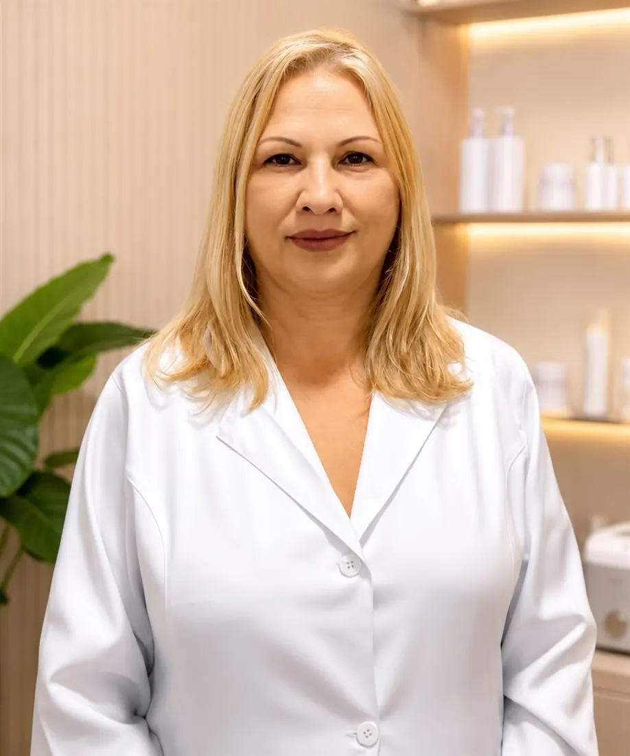 Dra. Matilde Zmozinski, biomédica esteta, na Clínica Matilde Estética Facial